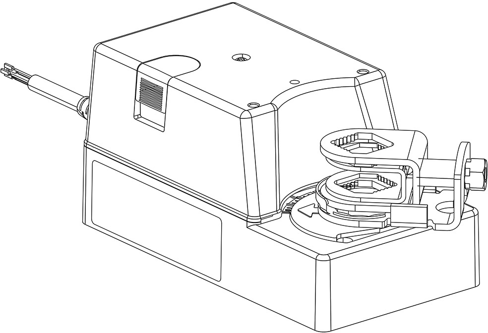 SERVO motor 9720/RA6 for 6570/6590 Castel